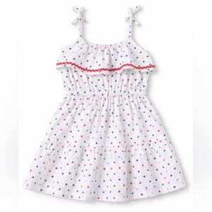 Janie and Jack | All Star Sundress Patriotic Star Print | Girls 5
